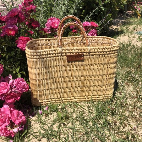 Small basket in Natural Rush